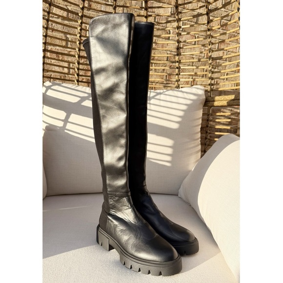 Stuart Weitzman Over the Knee Boot Sz US 8.5 - Picture 2 of 14